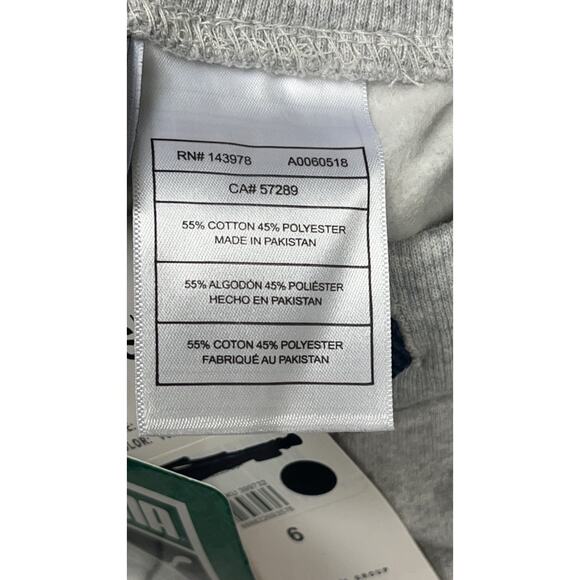 PUMA Big Boy Gray Sweatpants Kids Size 6 New - Picture 7 of 10